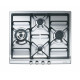SMEG Encimera a gas Smeg SER60SGH3. 4 zonas. Inoxidable. Zona Gigante